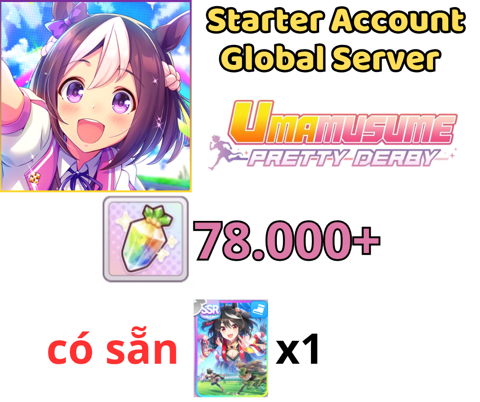[GLOBAL] 78000+ Carats Uma Musume Pretty Derby | Kitasan Black X1